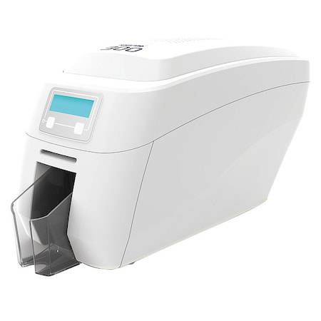 ID Card Printer, White MPN:3300-0021/2