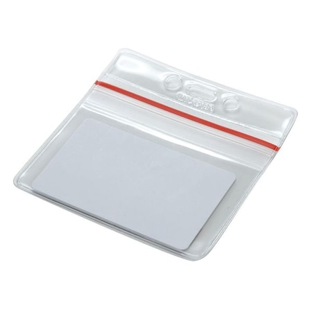Badge Holder, Pouch, 4 1/4 inH, PK50 MPN:BAU 47830