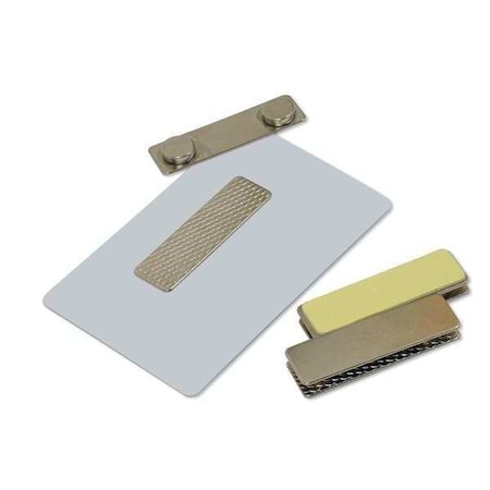 Badge Holder, Magnet, 2 1/4 inH, PK50 MPN:BAU 65330