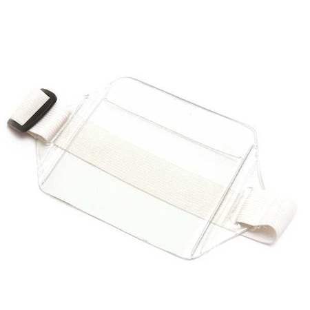 Arm Band Badge Holder, Pouch, 4 inH, PK12 MPN:BAU 66885-12