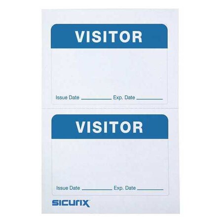 ID Adhesive Badge, Adhesive, PK600 MPN:BAU 67630
