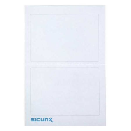 ID Adhesive Badge, Adhesive, PK600 MPN:BAU 67641