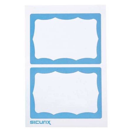 ID Adhesive Badge, Adhesive, PK600 MPN:BAU 67643