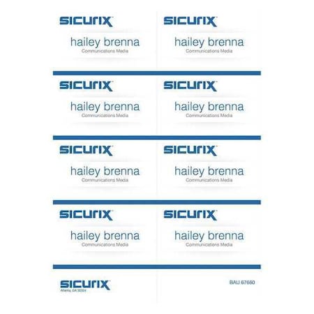 Replacement Badge, Color White, PK280 MPN:BAU 67660