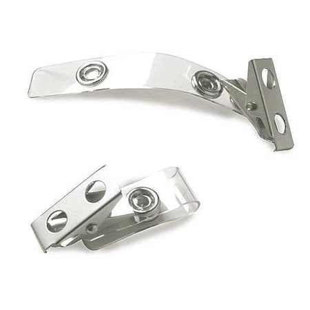 Badge Holder, Clip, 4 1/2 inH, PK100 MPN:BAU 68010