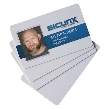 Blank ID Cards, For Printers, Badges, PK100 MPN:BAU 80300