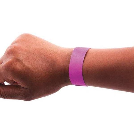 Security Wristband, Waterproof, PK100 MPN:BAU 85014