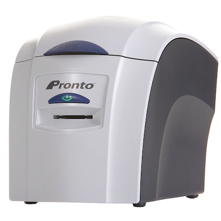 ID Card Printer, White, For PC or MAC MPN:SRX 3649-0001
