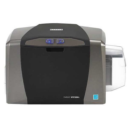 ID Card Printer, Black/Gray, For PC or MAC MPN:SRX 50100