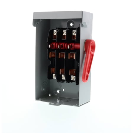 Safety Switch, Fusible, 30 A, Steel MPN:GF221NA