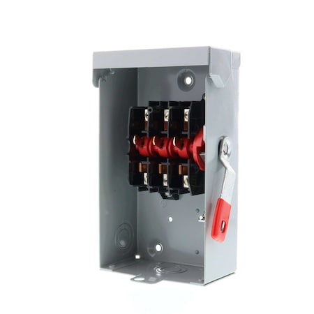 Safety Switch, Non-Fusible, 60 A, Steel MPN:GNF222A
