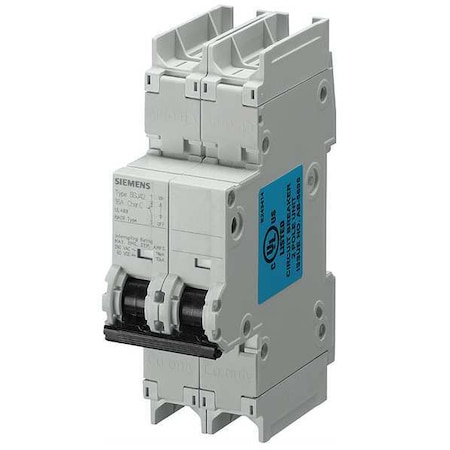 Miniature Circuit Breaker, 5SJ4 Series, 30A, 2 Pole, 240V AC, 10kA, D Curve MPN:5SJ42308HG41