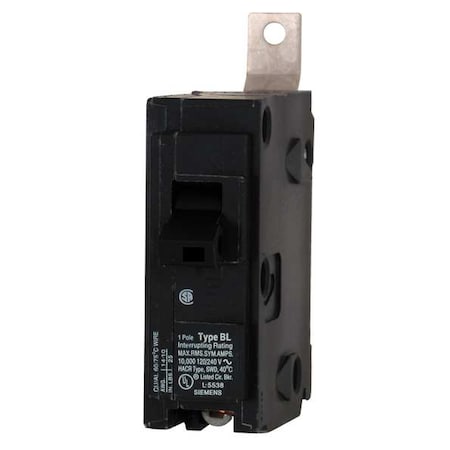 Miniature Circuit Breaker, BL Series, 55A, 1 Pole, 120/240V AC, 10kA at 120/240V AC MPN:B155