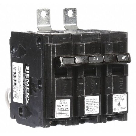 Miniature Circuit Breaker, BL Series, 40A, 2 Pole, 120/240V AC, 10kA at 120/240V AC MPN:B24000S01