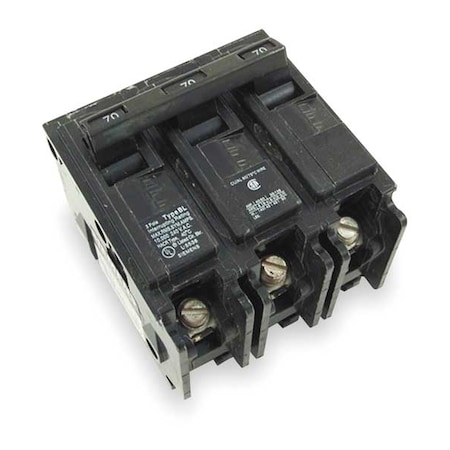 Miniature Circuit Breaker, BL Series, 50A, 3 Pole, 240V AC, 10kA at 240V AC MPN:B350