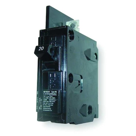 Miniature Circuit Breaker, BQH Series, 60A, 1 Pole, 120V AC, 22kA at 120V AC MPN:BQ1B060H