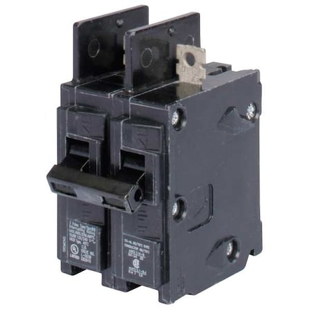 Miniature Circuit Breaker, BQ Series, 10A, 2 Pole, 120/240V AC, 10kA at 120/240V AC MPN:BQ2B010