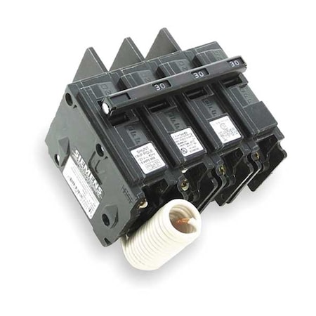 Miniature Circuit Breaker, BQ Series, 15A, 3 Pole, 240V AC, 10kA at 240V AC MPN:BQ3B01500S01