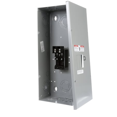 Circuit Breaker Enclosure, E0, 125A, 120/240V AC, Main Lug, 1 Phase MPN:E0204ML1125SCU