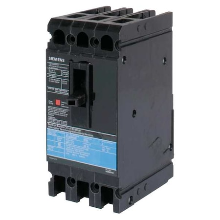 Molded Case Circuit Breaker, ED2 Series, 25A, 3 Pole, 240V AC, 10kA at 240V AC MPN:ED23B025