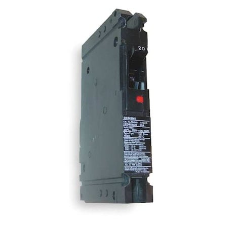 Molded Case Circuit Breaker, ED4 Series, 80A, 1 Pole, 120/277V AC, 22kA at 277V AC MPN:ED41B080