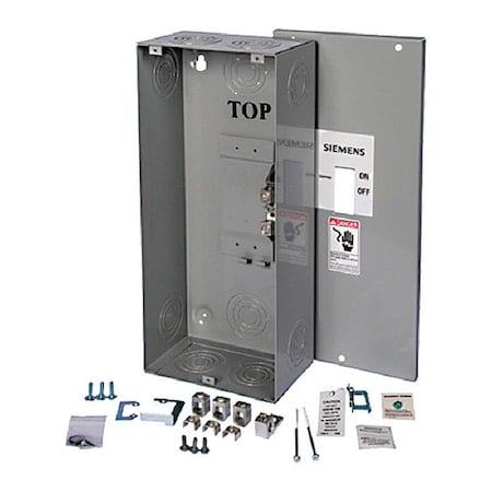 Circuit Breaker Enclosure, F6N, 3 Spaces, 250A, Main Circuit Breaker MPN:F6N1F