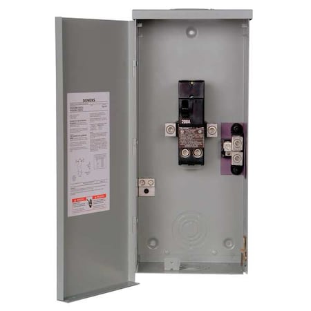 Circuit Breaker Enclosure, F6N, 3 Spaces, 250A, Main Circuit Breaker MPN:F6N3R