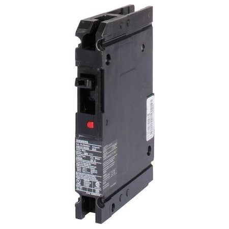 Molded Case Circuit Breaker, HED4 Series, 25A, 1 Pole, 277V AC, 65kA at 277V AC MPN:HED41B025