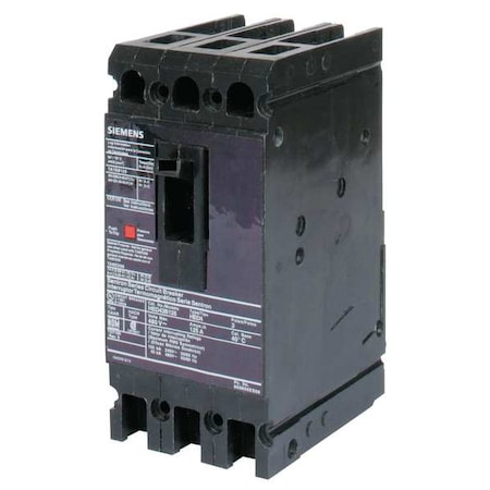 Molded Case Circuit Breaker, HED4 Series, 45A, 3 Pole, 480V AC, 42kA at 480V AC MPN:HED43B045