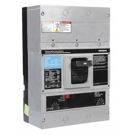 Molded Case Circuit Breaker, JXD2-A Series, 300A, 2 Pole, 240V AC, 65kA at 240V AC MPN:JXD22B300