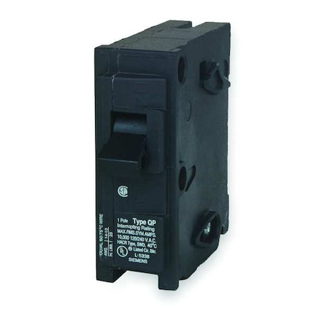 Miniature Circuit Breaker, Q Series, 15A, 1 Pole, 120V AC, 10kA at 120V AC MPN:Q115HID