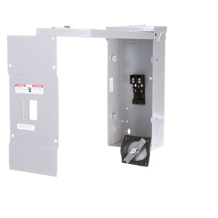 Circuit Breaker Enclosure, W0, 125A, Main Lug, 1 Phase MPN:W0204ML1125CU