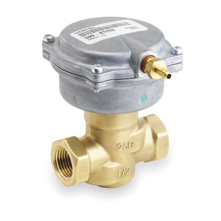 Valve And Actuator, Pneumatic, Pipe 1/2 In MPN:257-02041