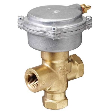 Pneumatic Control Valve, NC/NO, Brass MPN:258-02069