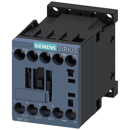 IECPowerContactor, Non-Reversing, 230VAC MPN:3RT2016-1AP01