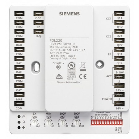 Economizer Controller, 0-10V, DC, PK20 MPN:POL220.00