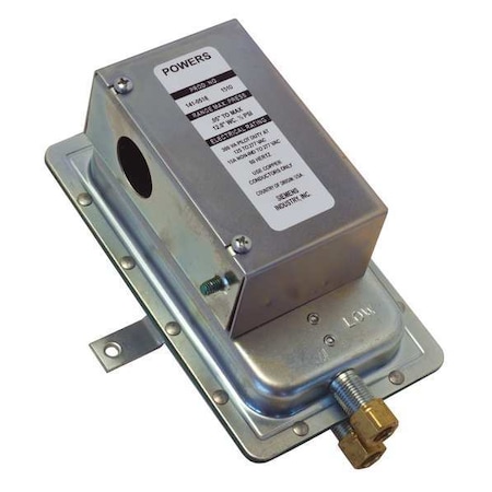 Air Sensing Switch, Adjustable, SPDT, Auto MPN:141-0518