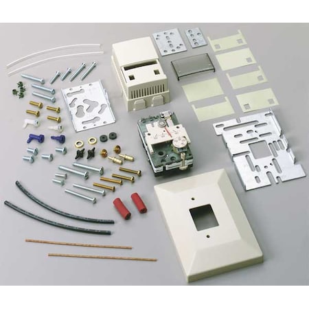Pneumatic Thermostat Conversion Kit, Single Temperature, Heating and Cooling, 2 Pipe, Vertical MPN:192-841