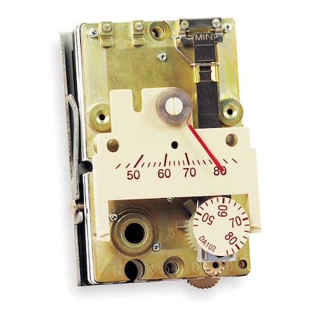 Pneumatic Thermostat Conversion Kit, Dual Temperature, Heating and Cooling, 2 Pipe, Vertical MPN:194-3083