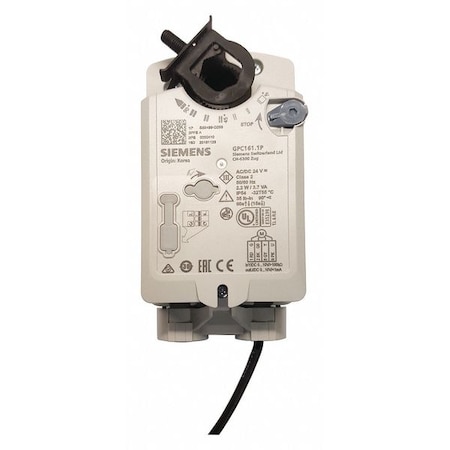 Electronic Damper Actuator, 35lb, Dual Aux MPN:GPC126.1P