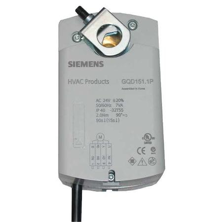 Electric Actuator, 20 in.-lb., 120VAC MPN:GQD221.1U