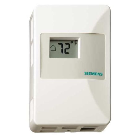 Room Temp Sensor, Integ Siemens Control MPN:QAA2280.DWSC