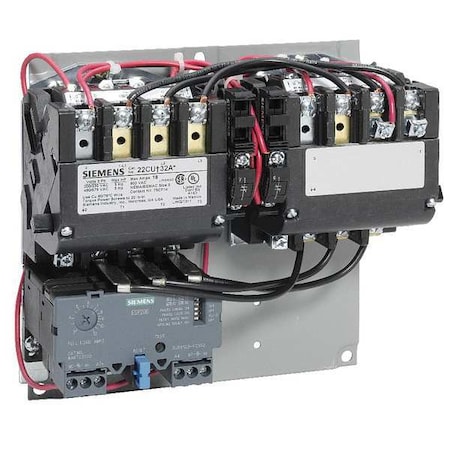 NEMA Magnetic Motor Starter, Reversing, 1NO, 120V-240V AC, 3 P, Screw MPN:22CUC32AA