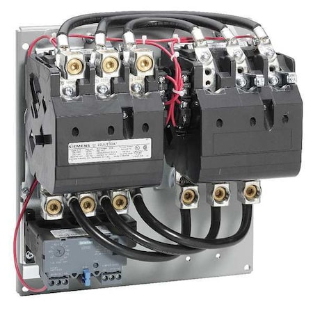 NEMA Magnetic Motor Starter, Reversing, 1NO, 120V AC, 3 P, Screw MPN:22JUH32AF