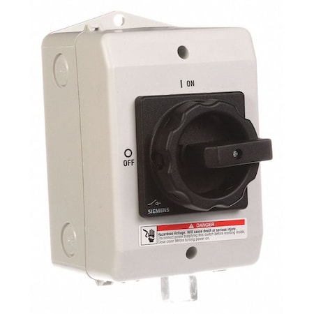 Nonfusible, Safety Switch, Heavy Duty, 600 V, 3PST MPN:3LD20640TB510US2