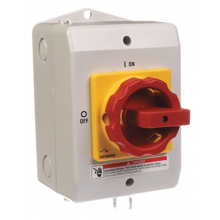 Nonfusible, Safety Switch, Heavy Duty, 600 V, 3PST MPN:3LD20641GP530US2