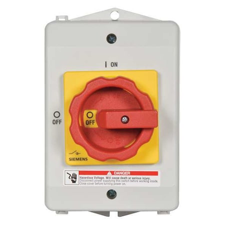 Nonfusible, Safety Switch, Heavy Duty, 600 V, 3PST MPN:3LD22640TB530US2