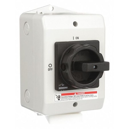 Nonfusible, Safety Switch, Heavy Duty, 600 V, 3PST MPN:3LD22641GP510US2