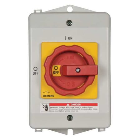 Nonfusible, Safety Switch, Heavy Duty, 600 V, 3PST MPN:3LD22642TW530US2