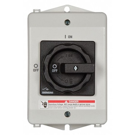 Nonfusible, Safety Switch, Heavy Duty, 600 V, 3PST MPN:3LD25650TB510US2